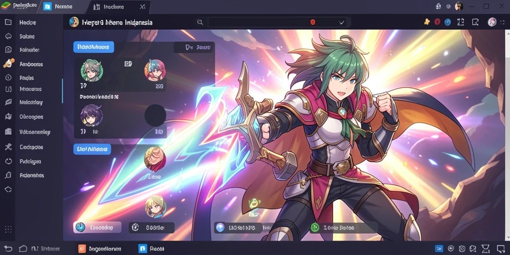 Screenshot dari level sulit yang menantang.