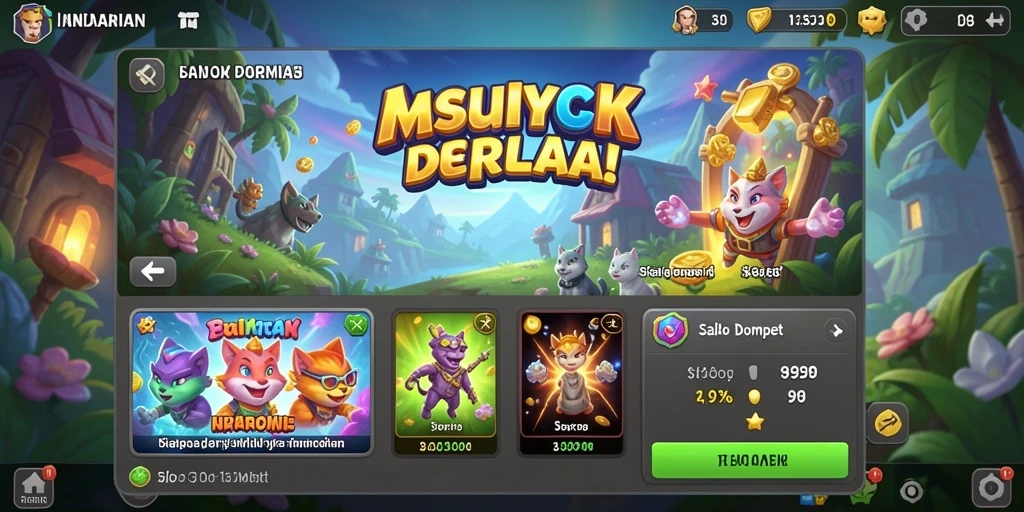 Banyak pilihan permainan slot menggembirakan.