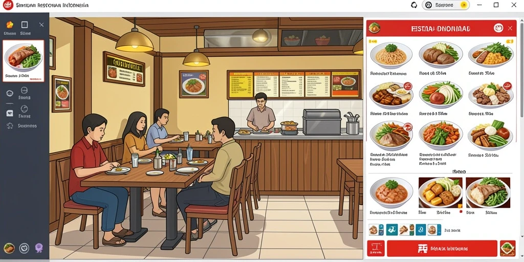 Momen aksi dalam level petualangan yang mendebarkan.
