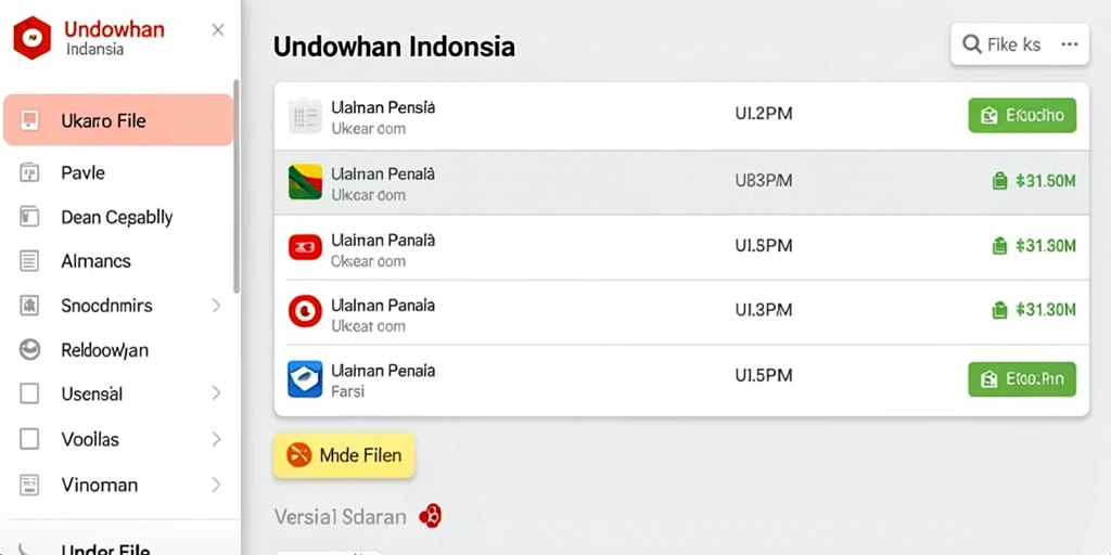 Screenshot yang menggambarkan interaksi antarmuka pengguna.