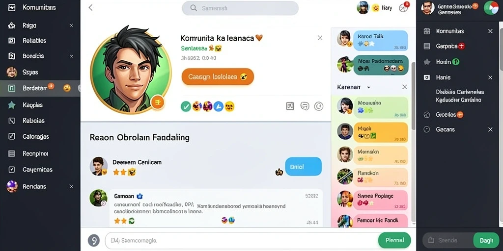 Mode permainan yang seru dan kompetitif.