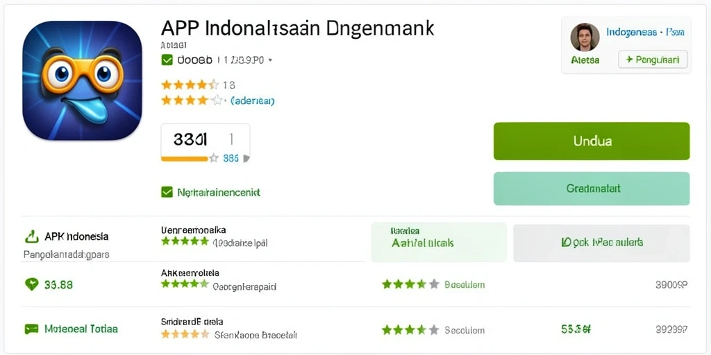 Screenshot memperlihatkan variasi permainan yang tersedia.