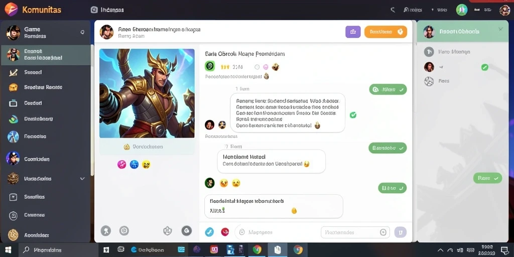 Screenshot dari fitur multiplayer dengan teman-teman.