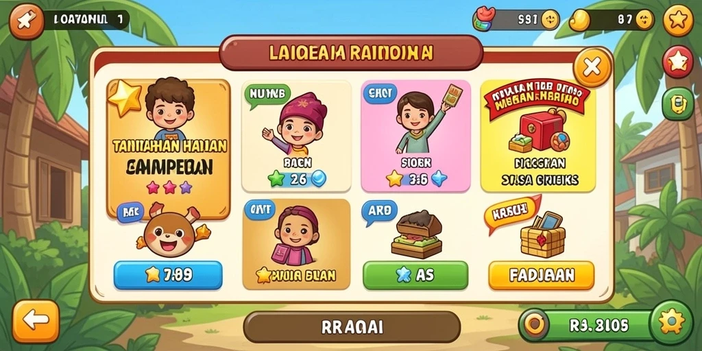 Mode multiplayer yang seru dan kompetitif.